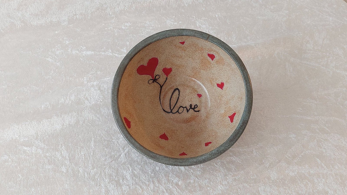 Love – lille skål med hjerter