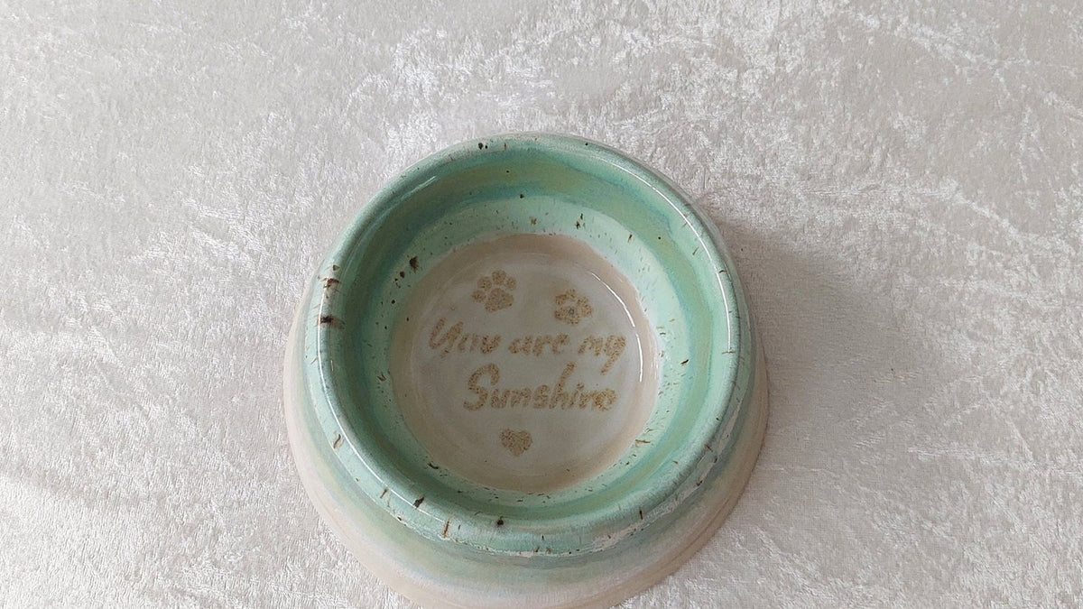 You are my sunshine – skål med poteaftryk