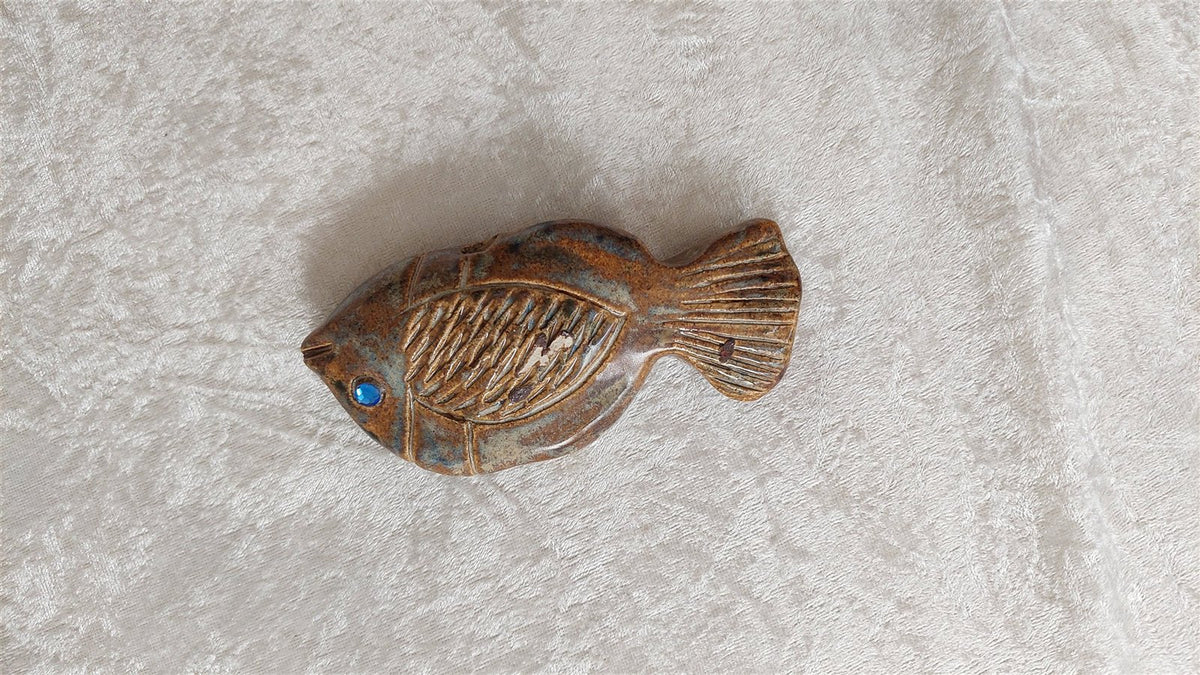 Fisk med blåt øje – lille figur