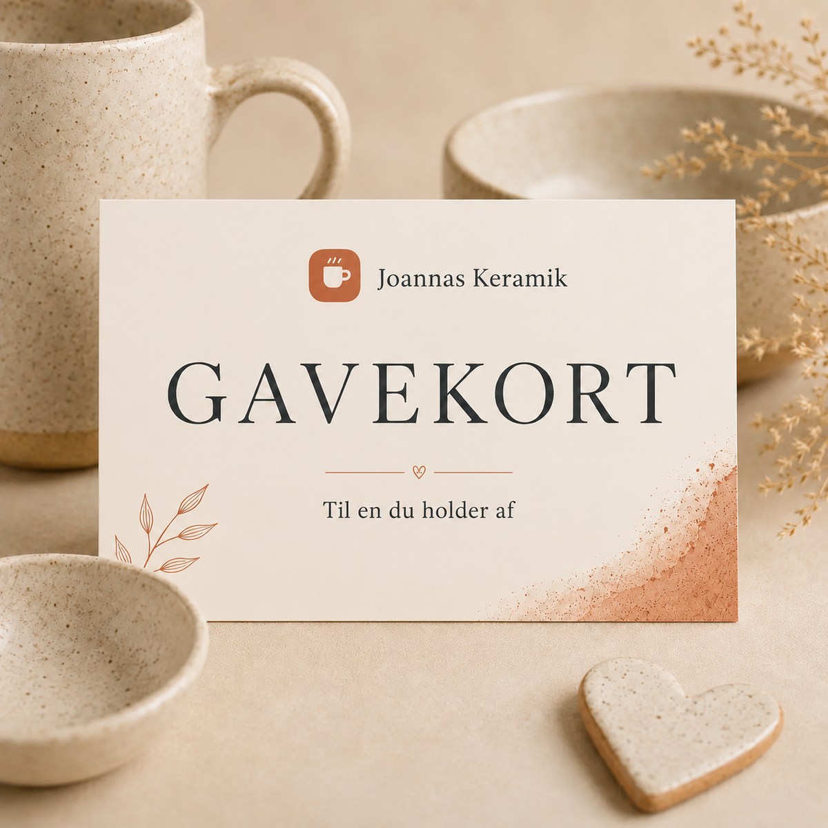 Gavekort til Joannas Keramik
